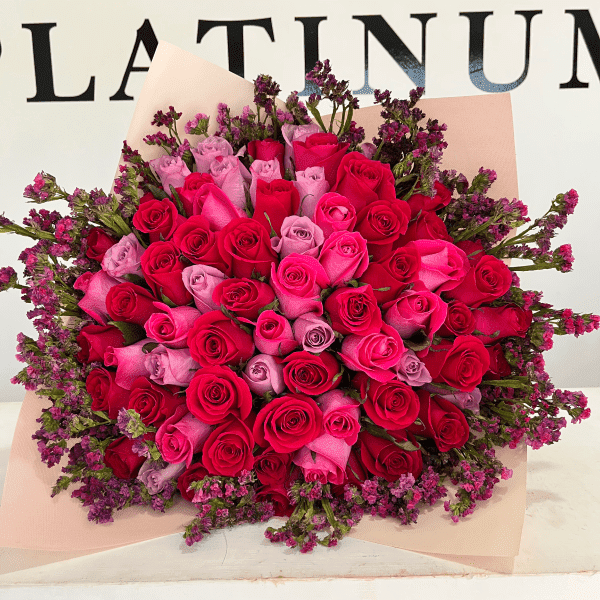 Rosas Combinadas Platinum Flowers