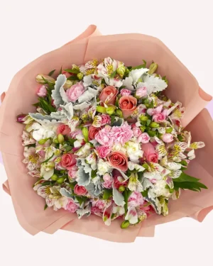 Mix de flores platinum