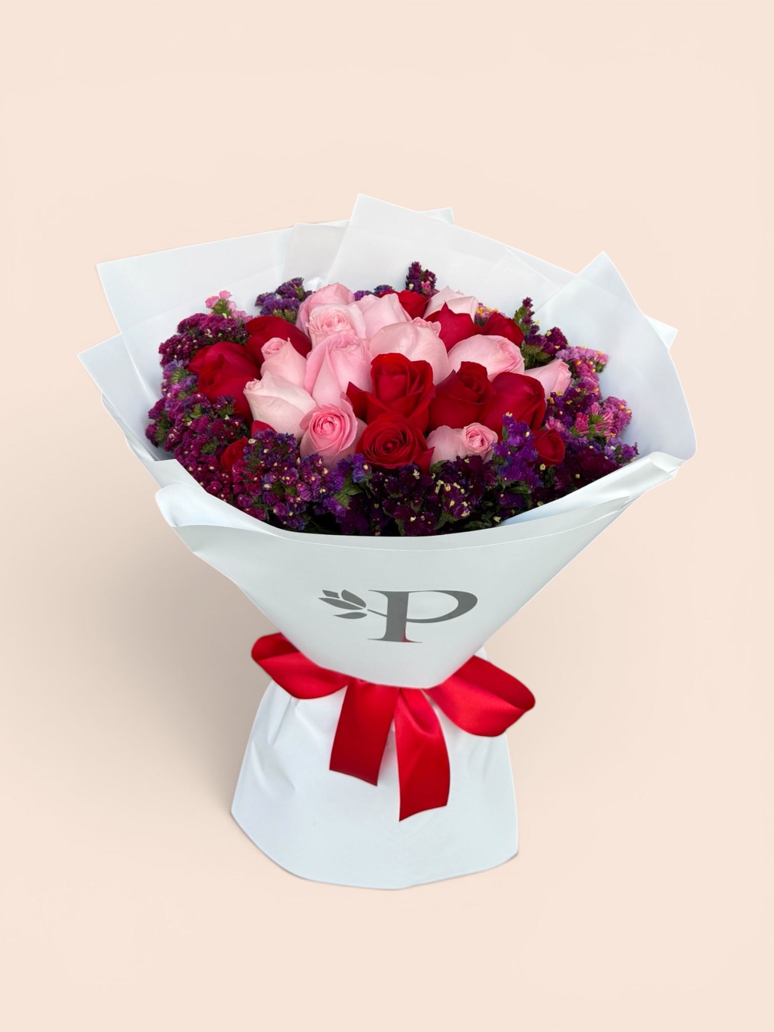 24 rosas combinadas con leticia
