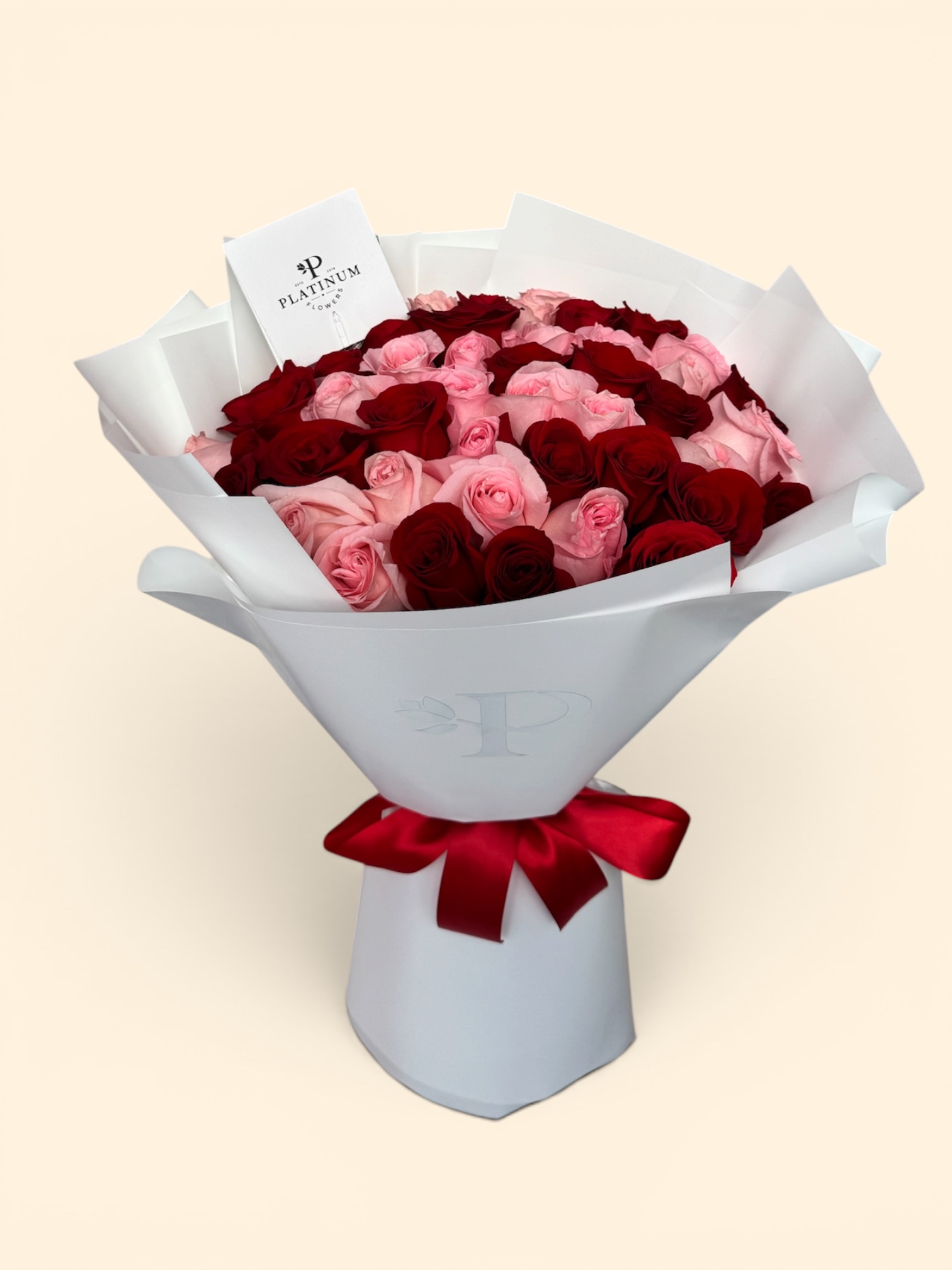 50 rosas combinadas - Imagen 2
