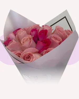 24 rosas combinadas