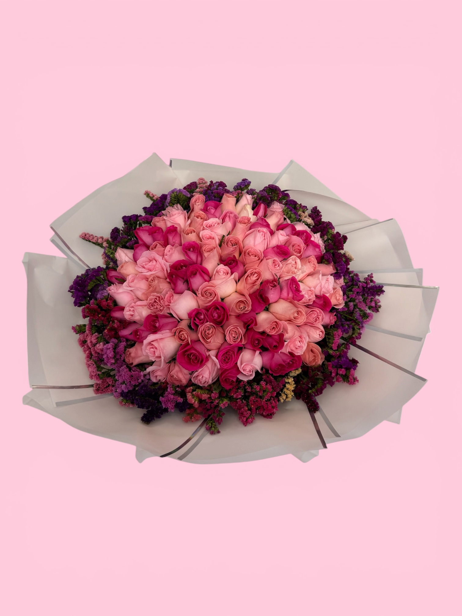 100 rosas combinadas con leticia - Imagen 3