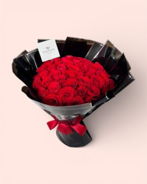 50 rosas rojas