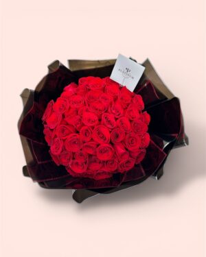 50 rosas rojas
