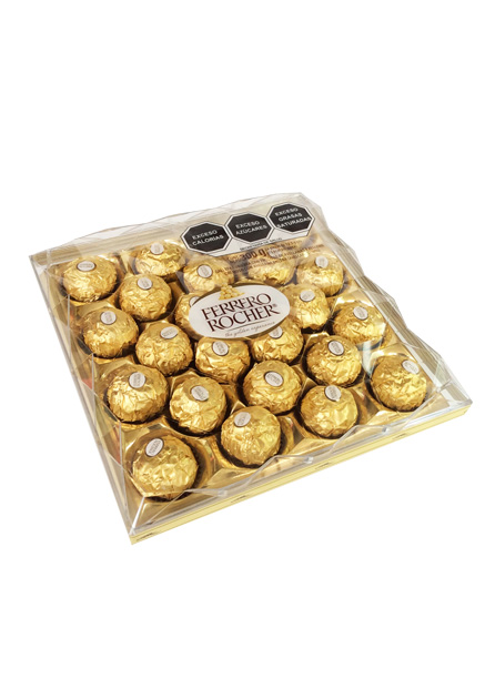 Ferrero Rocher de 24 pz | Platinum Flowers