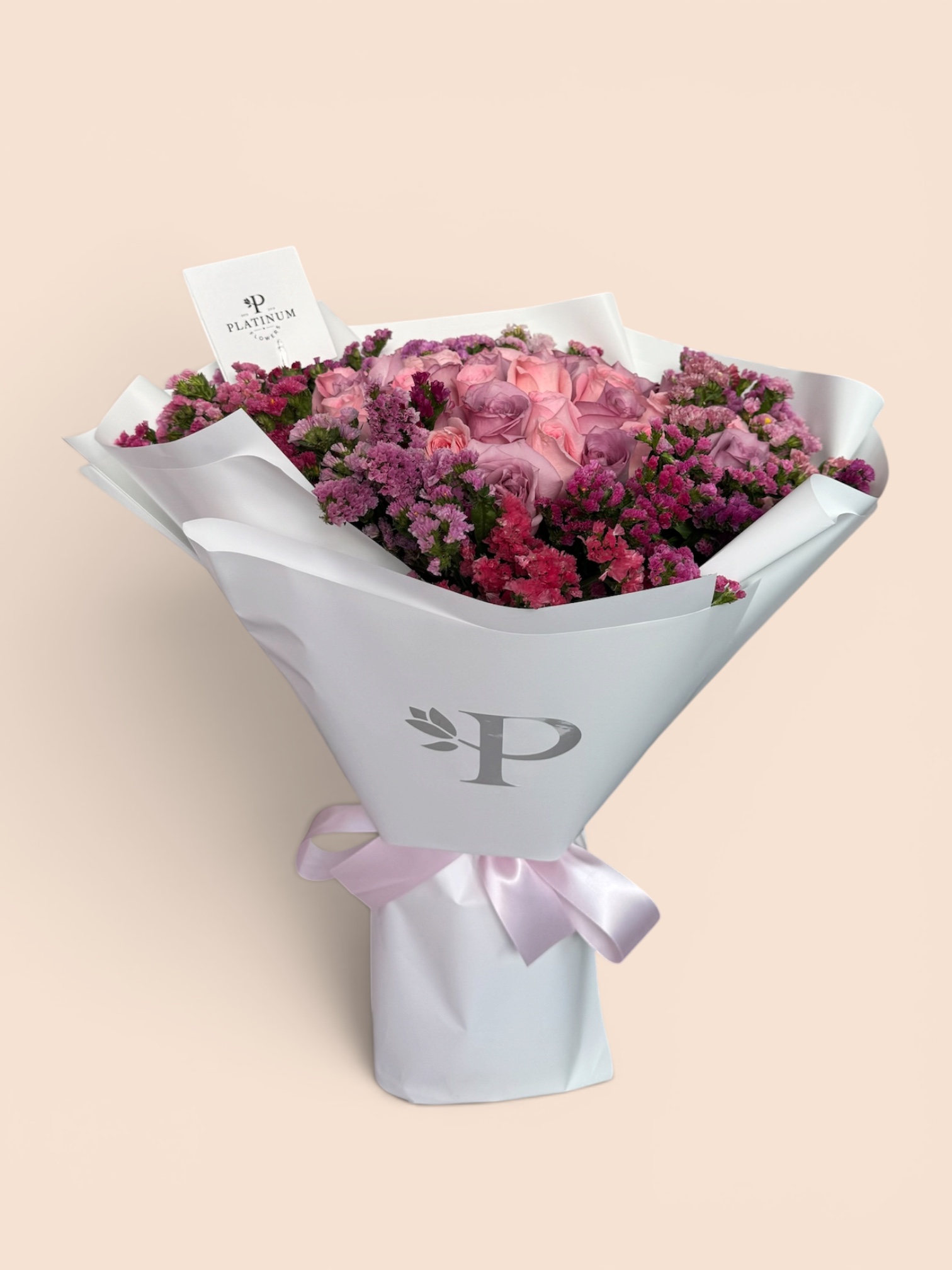 36 rosas de colores pasteles con leticia