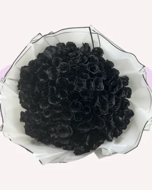 150 rosas negras