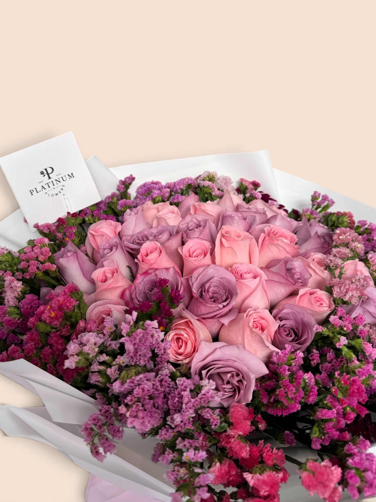 36 rosas de colores pasteles con leticia - Imagen 2