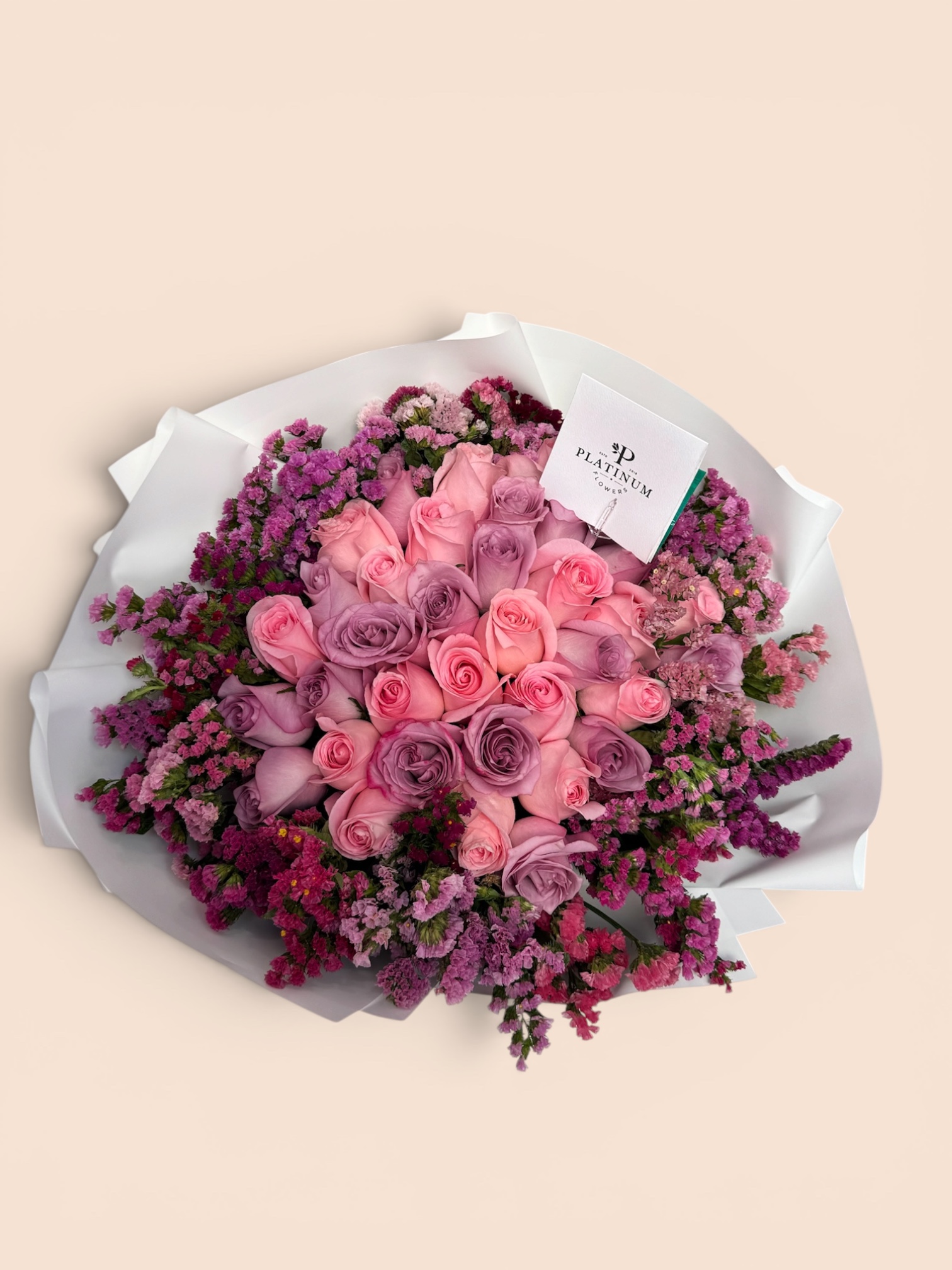 36 rosas de colores pasteles con leticia - Imagen 3