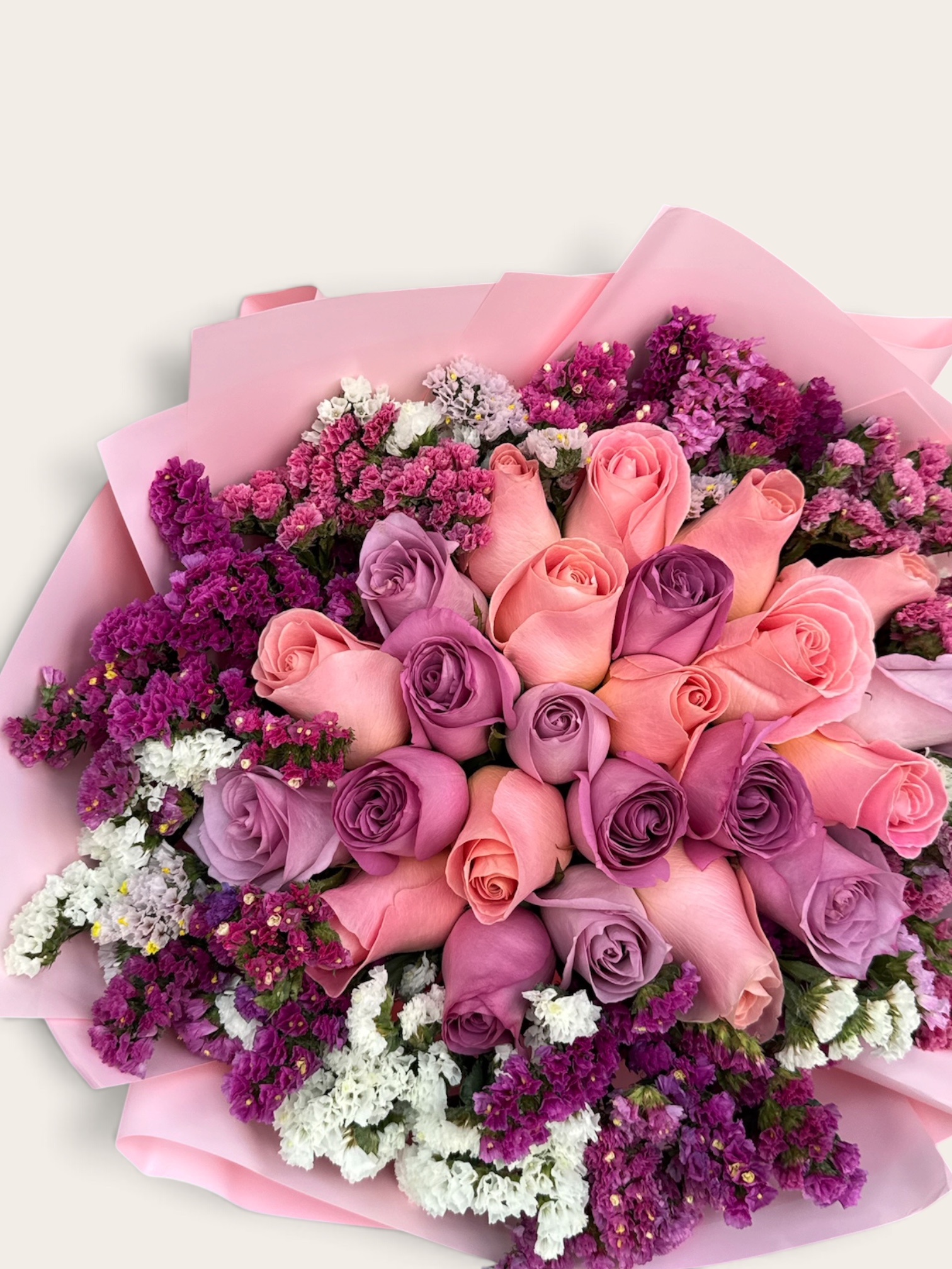 24 rosas de colores pasteles con leticia - Imagen 3