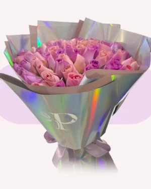 75 rosas de colores especial