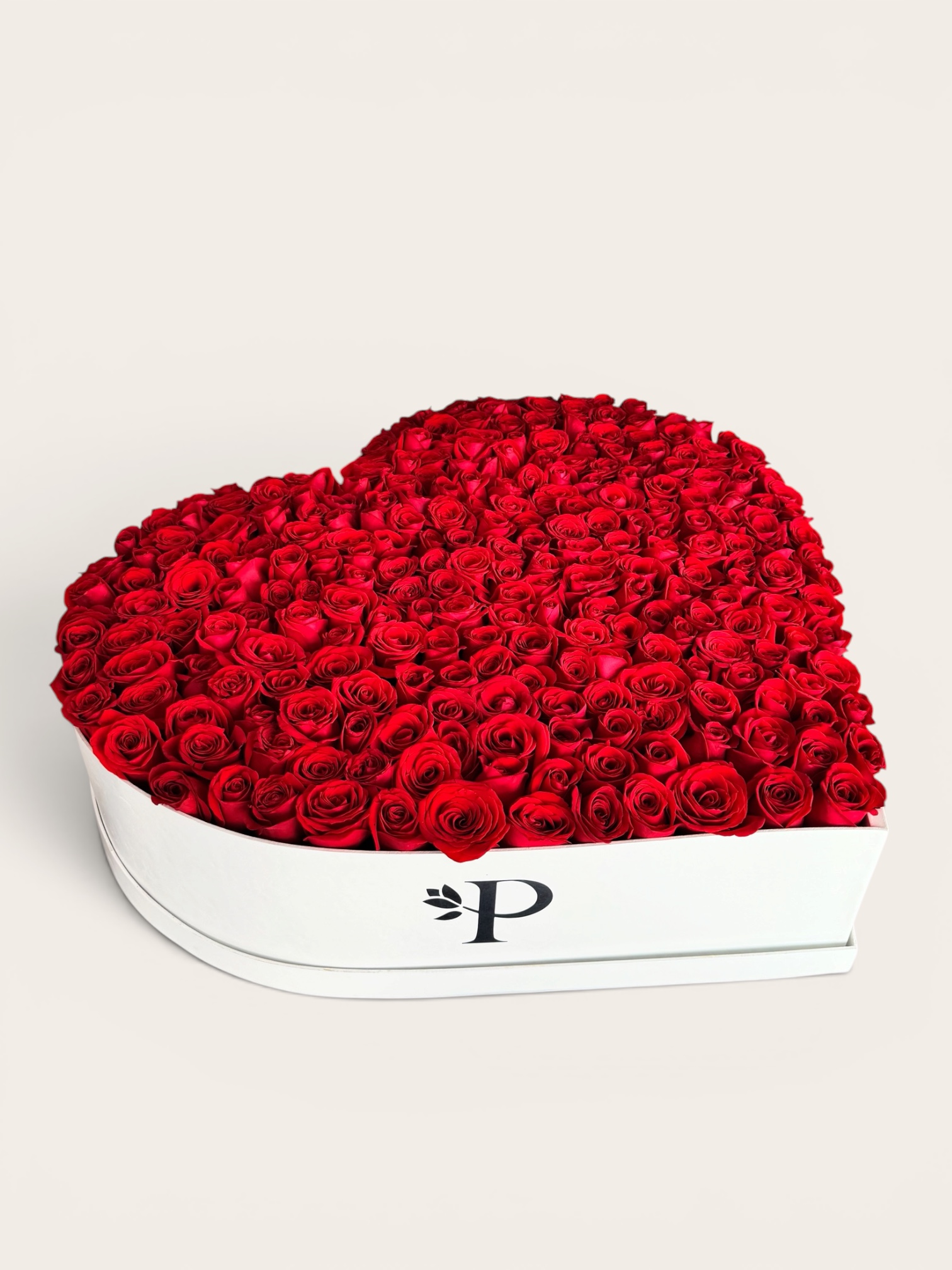 Caja Corazón Gigante de 250 Rosas Rojas - Imagen 2