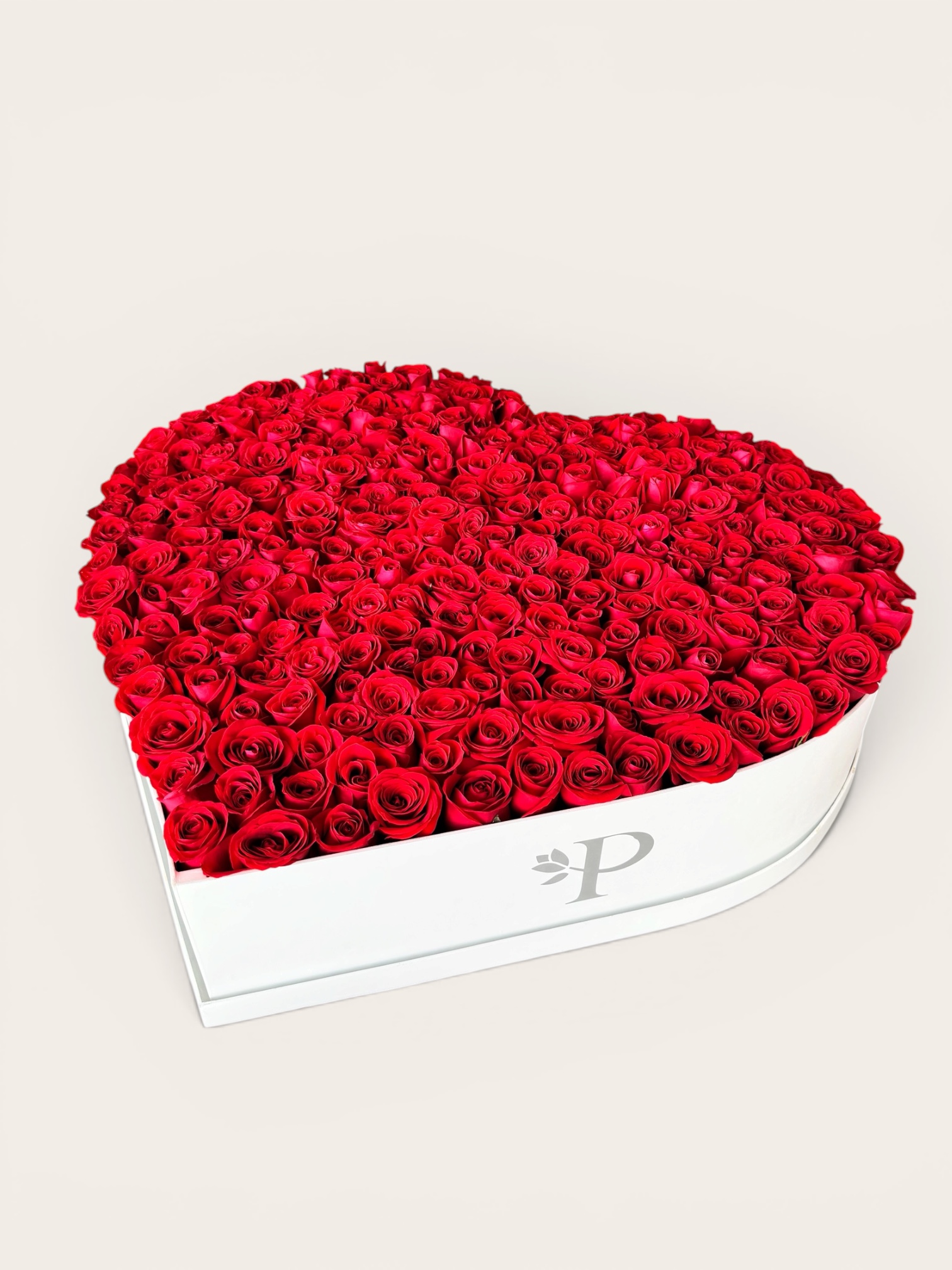 Caja Corazón Gigante de 250 Rosas Rojas - Imagen 3