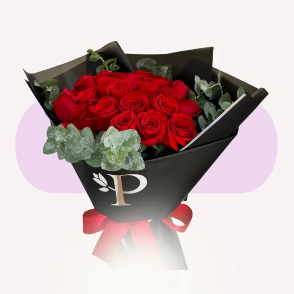 24 Rosas Rojas Platinum