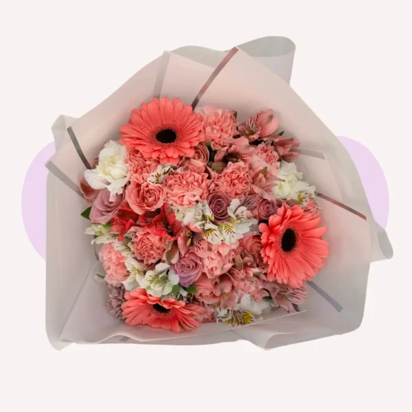 Mix Platinum con Gerberas