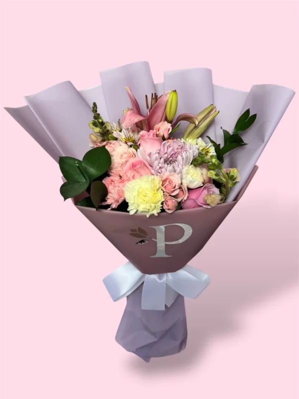 Mix de rosas, roxanas, claveles y lilis - Imagen 3