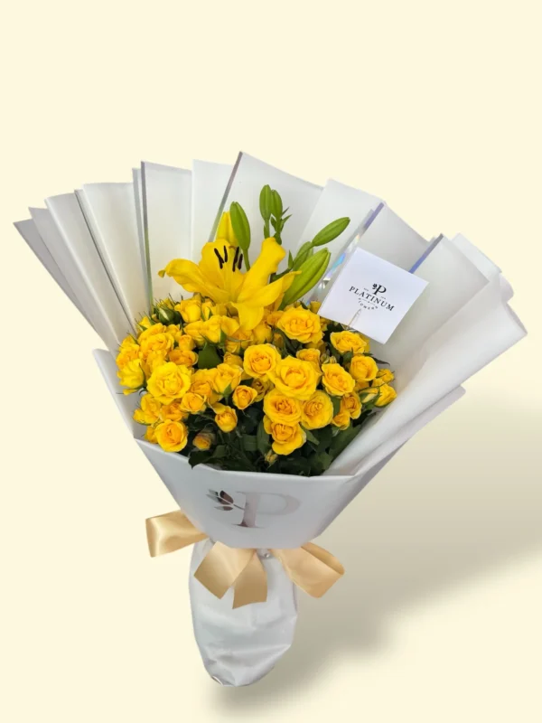 Encanto amarillo platinum