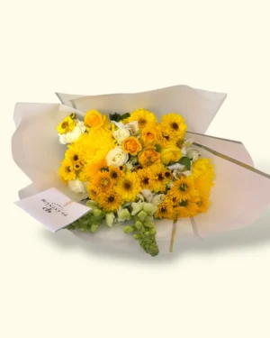 Mix de flores amarillo