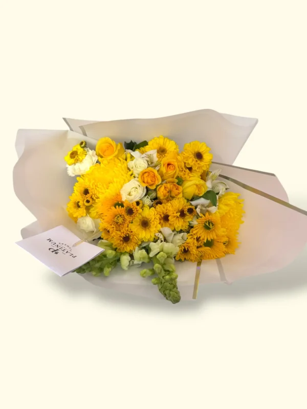 Mix de flores amarillo - Imagen 2