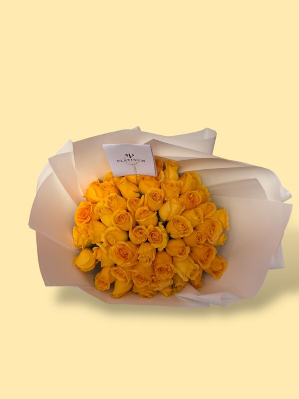 50 Rosas amarillas