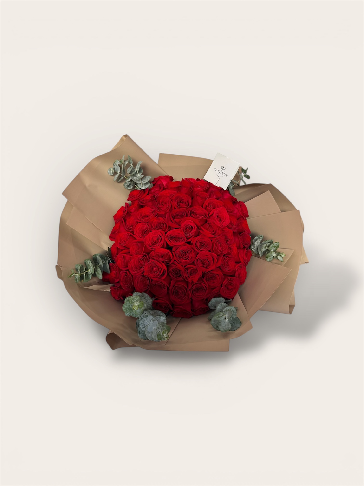 75 Rosas Rojas Platinum - Imagen 3