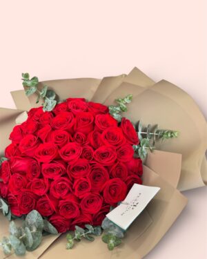 50 Rosas Rojas Platinum