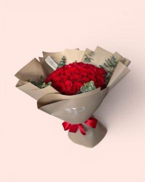 50 Rosas Rojas Platinum