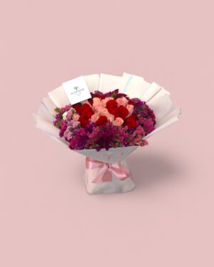 24 rosas de amor intenso