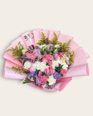 Mix jardín floral platinum